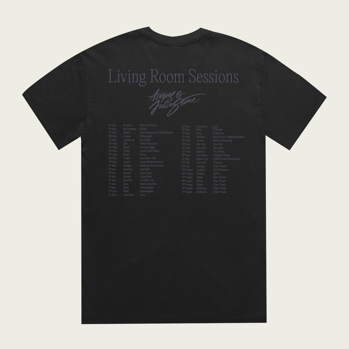 WOLVES TOUR T-SHIRT