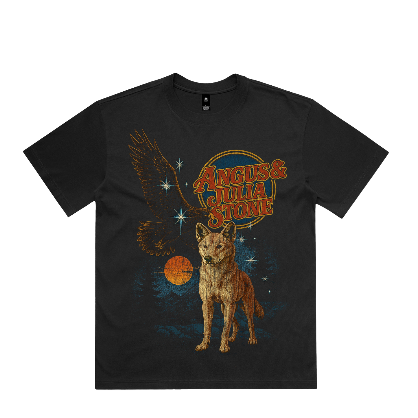 EAGLEWOLF BLACK TEE